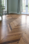 Antique American Oak Flooring - Sitting Room