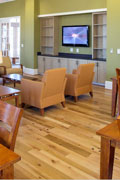 Antique American Oak Flooring - Living Room