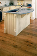 Antique American Oak Flooring - Kitchen