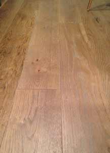 White Oak Flooring with Custom Finish