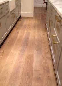 White Oak Flooring with Custom Finish