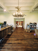 Distressed Oak Floor - Wine Shop