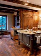 Distressed Oak Floor - Kitchen