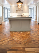 Distressed Oak Flooring- Kitchen