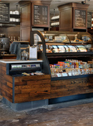 Hand Distressed Oak Flooring - Starbucks