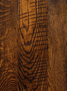 Hand Distressed Oak Flooring - Detail