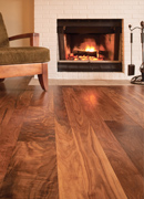 Select Walnut Flooring - Living Room