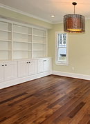 Prefinished Character Hickory Flooring - Bedroom