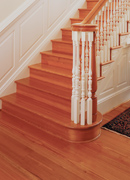 Crown Grade Antique Pine Flooring - Staircase