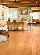 Crown Grade Antique Heart Pine Floor - Sitting Room