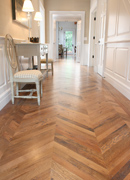 Antique American Oak Flooring - Hallway