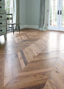 Antique American Oak Flooring - Sitting Room