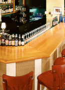 Vertical Rift Heart Pine Floor - Bar