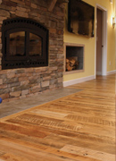 Homestead Distressed Flooring - Hallway